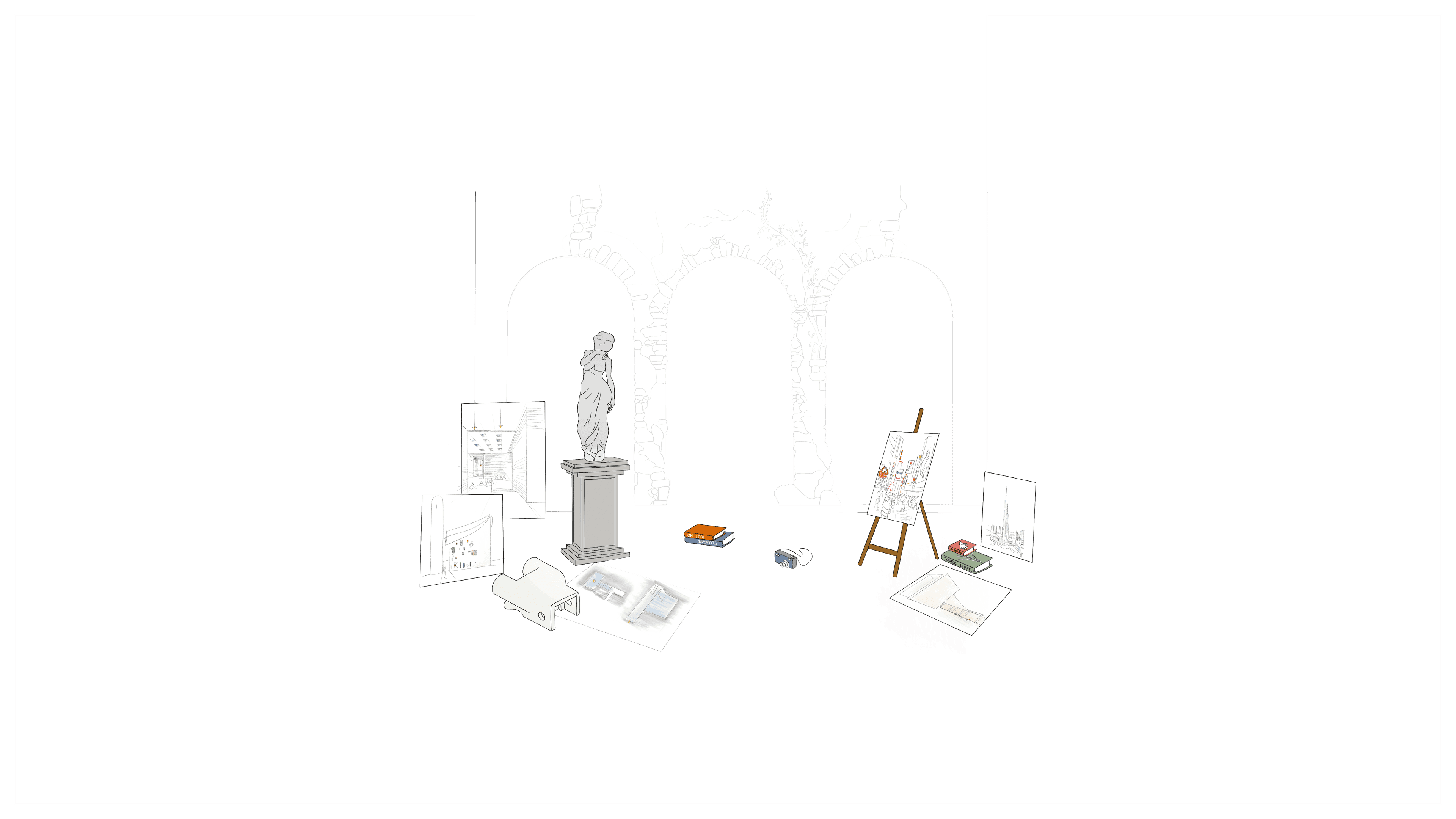 Facade openings that let daylight through